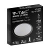 Oprawa sufitowa plafoniera V-TAC 72W LED pilot CCT fi.670 gwiazdy VT-8472 3000K-6500K 7200lm